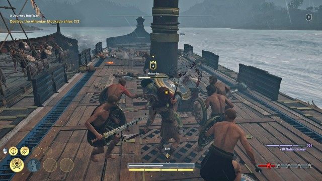 Destroy the Athenian blockade ships 0/3