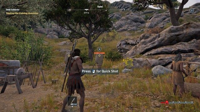 Destroy the training dummies
