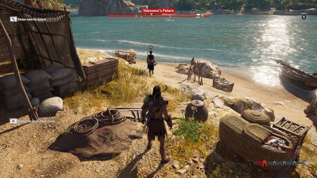 Escort Odessa to her boat