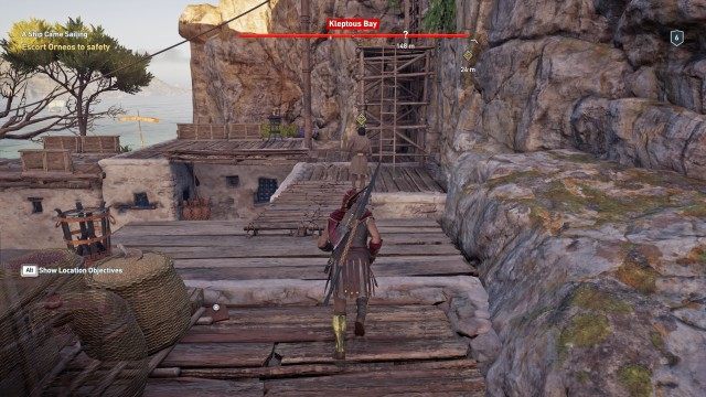 Escort Orneos to safety