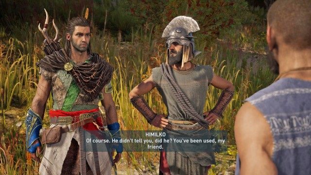 Escort the mercenary to the boat