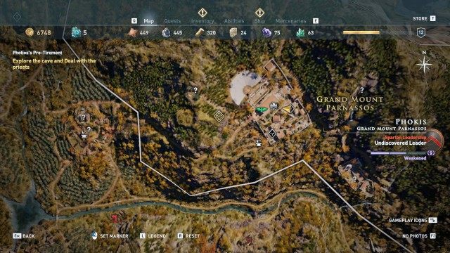 Explore the cave and Deal with the priests