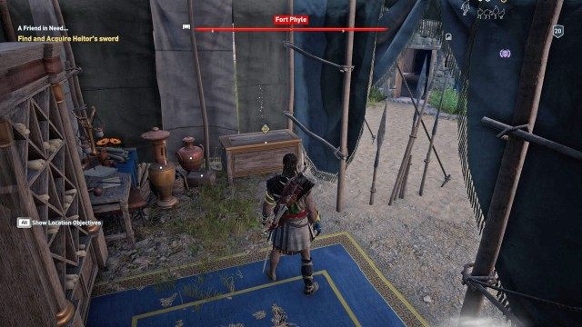 Find and Acquire Heitor's sword