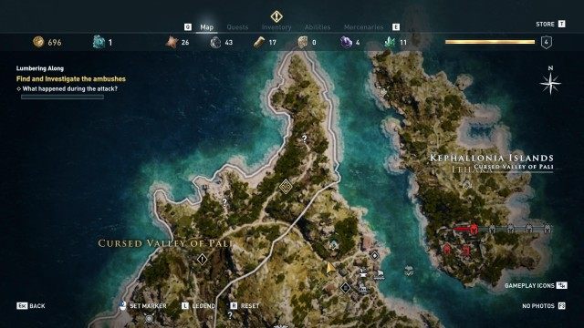 Find and Investigate the ambushers