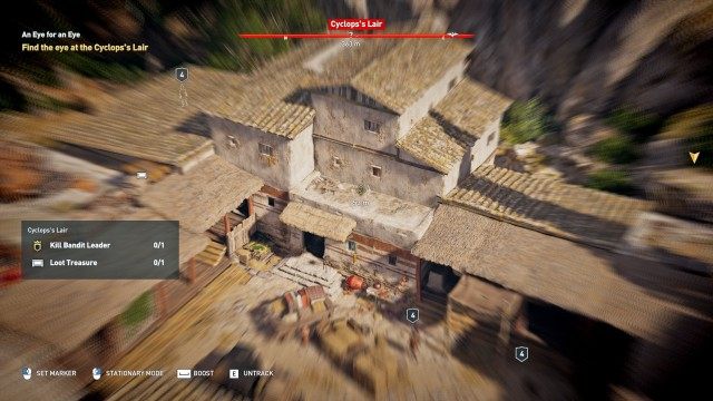 Find the eye at the Cyclops's Lair