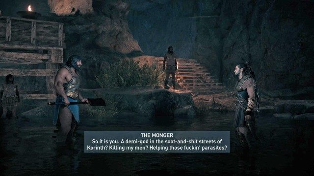 Find the Monger in the Sacred Cave in Korinth