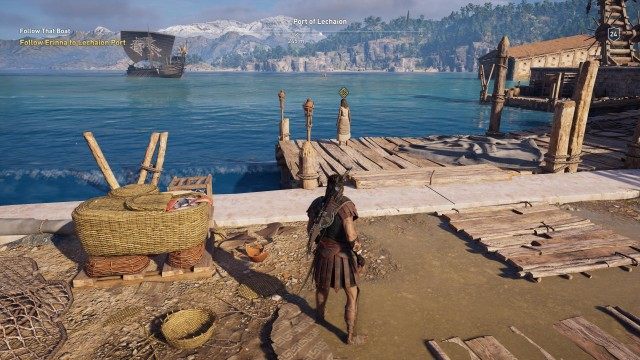 Follow Erinna to Lechaion Port