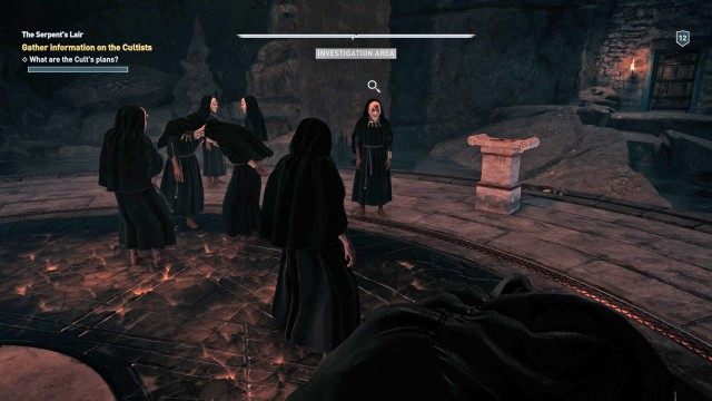 Gather information on the Cultists