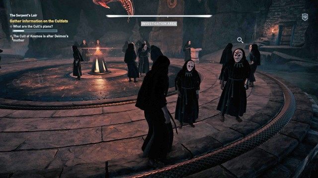 Gather information on the Cultists