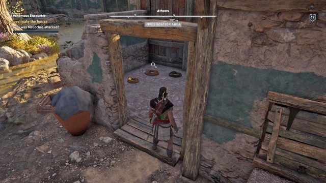 Investigate the house