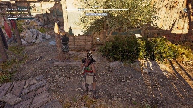 Investigate the house