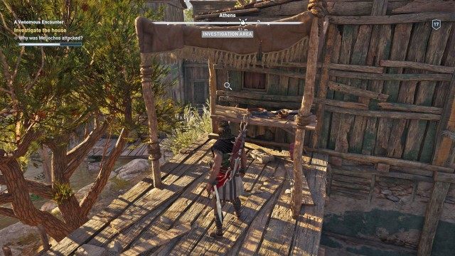 Investigate the house