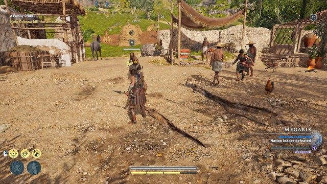 Help Odessa kill the ambushers
