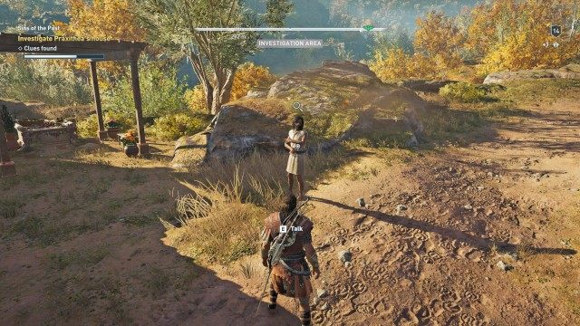Investigate Praxithea's house