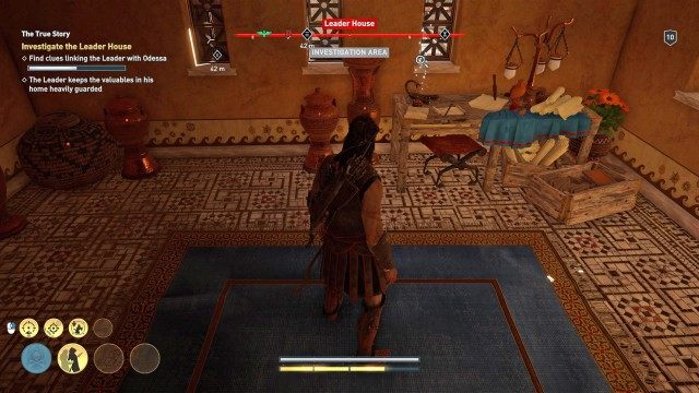Investigate the Leader House