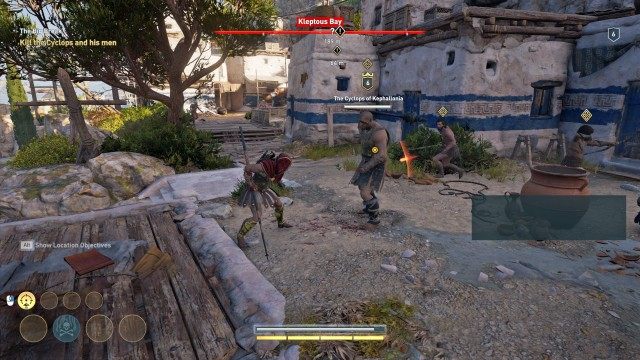 Kill the Cyclops and his men