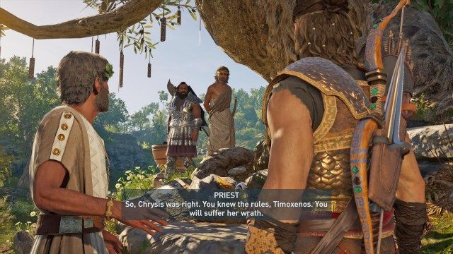 Meet the old priest at the Olive Tree of Herakles
