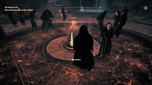 Place the Fragment on the Artifact