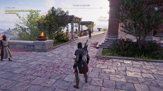 Reach the Akrokorinth and look for clues on Anthousa