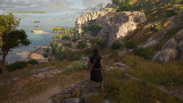 Reach the bandit camp to rescue Phoibe