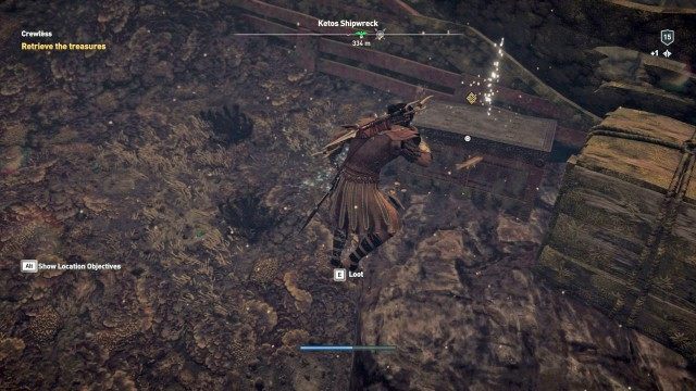 Retrieve the treasures