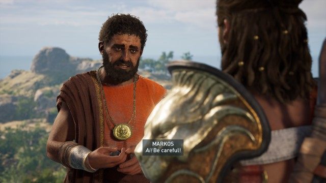 Return the eye to Markos