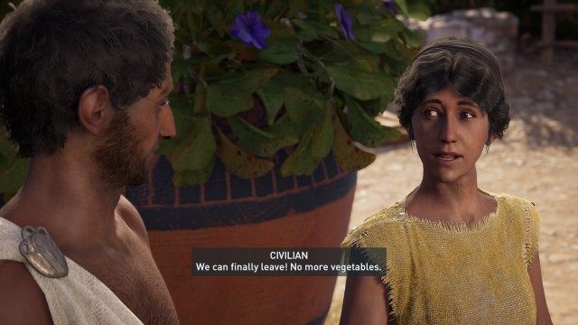 Return the necklace to the vegetable merchants