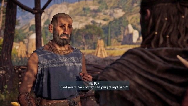 Return the sword to Heitor