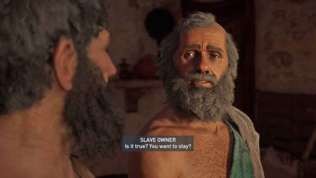 Return the vase to the slave owner