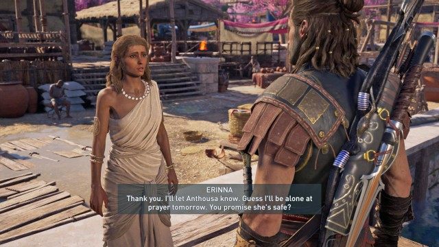 Return to Erinna at the Port of Lechaion