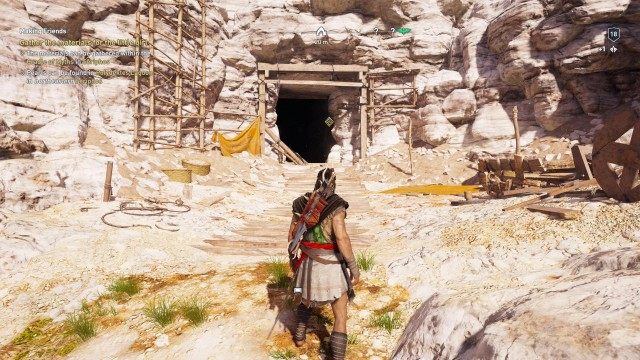 Gather the materials for the little girl