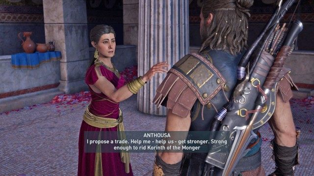 Talk to Anthousa at the Spring of Peirene