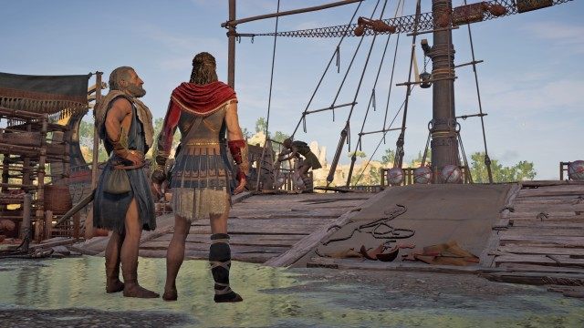 Talk to Barnabas in Sami Harbor