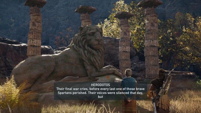 Talk to Herodotos at Thermopylai