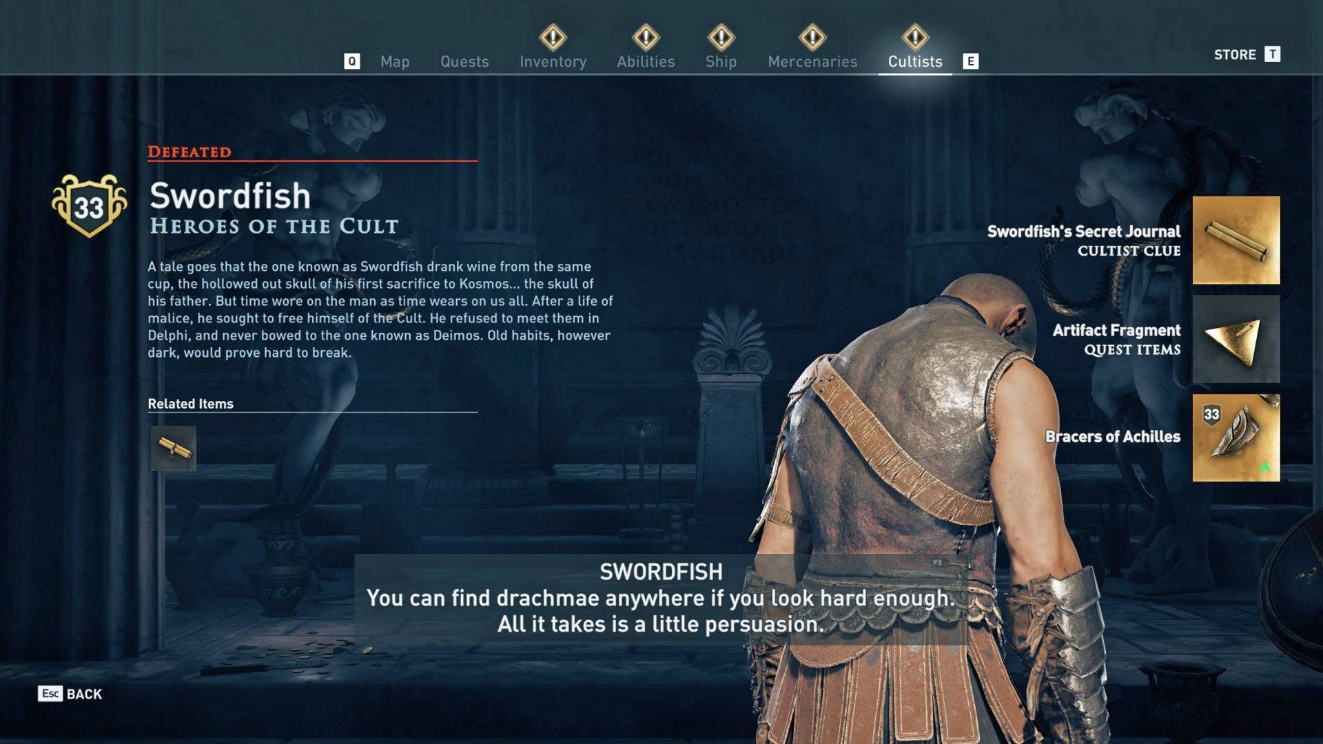 Blood In The Water Assassin S Creed Odyssey Quest