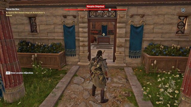 Acquire the stolen map at Autolykos's house