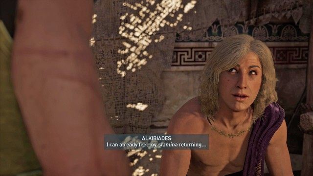 Bring the antidote back to Alkibiades