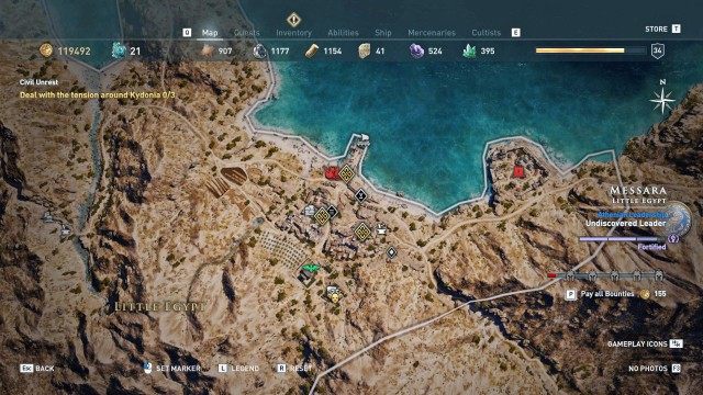 Deal with the tension around Kydonia 0/3
