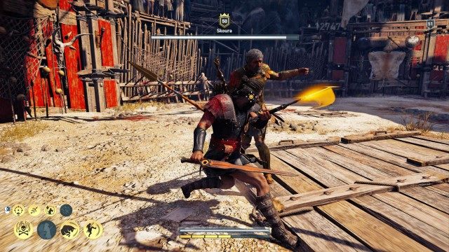 Defeat Skoura, the Hero of the Arena