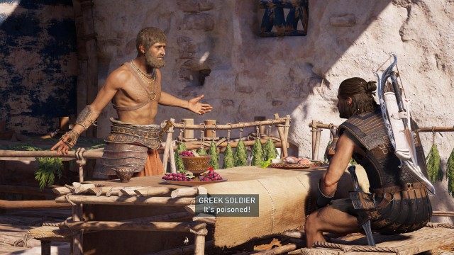 Deliver Markos's wine to the Cerberus