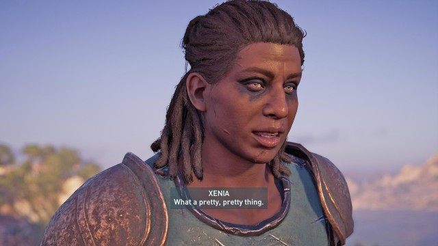 Deliver the Golden Feather to Xenia
