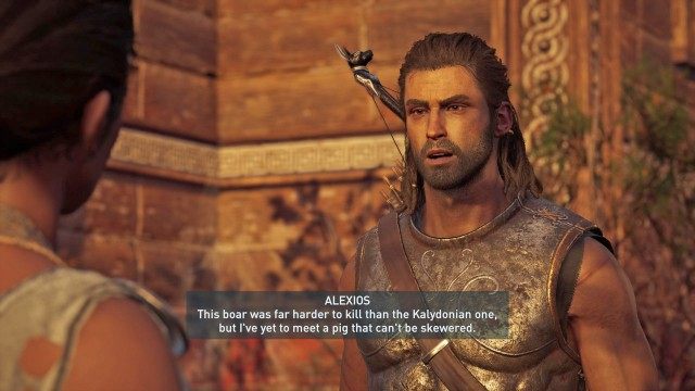Deliver the pelts to Daphae