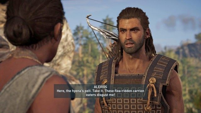 Deliver the pelts to Daphnae