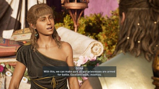 Deliver the satchel of poison to Diona
