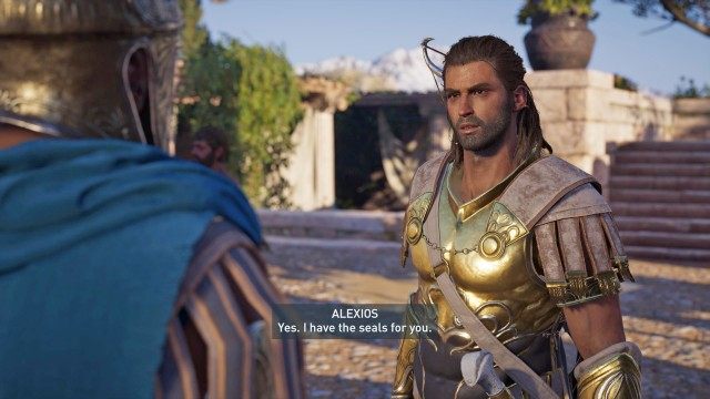 Deliver the Spartan seals to Demosthenes