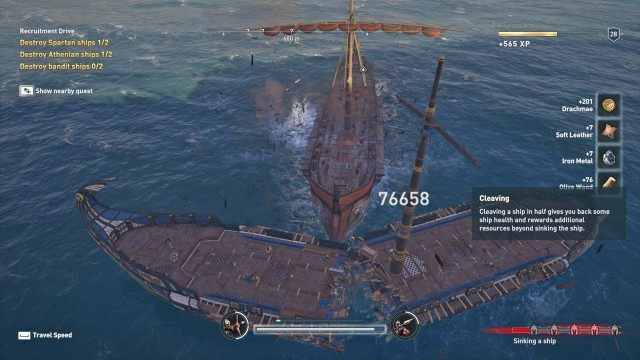 Destroy Athenian ships 0/2