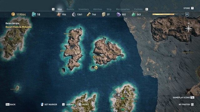 Escort Kleio to Mykonos