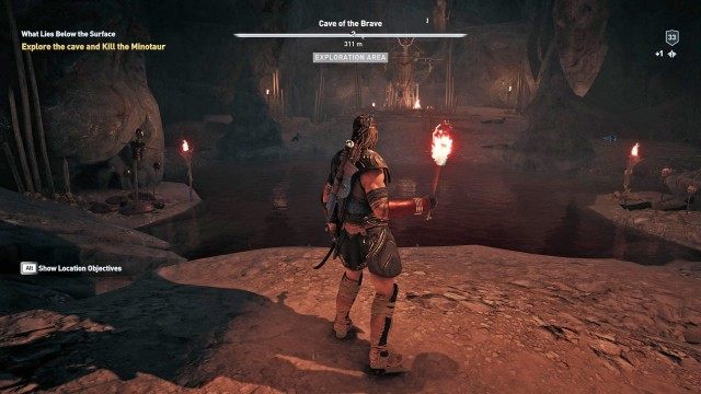Explore the cave and Kill the Minotaur