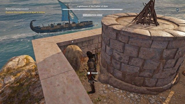 Explore the Lighthouse of Ajax in Attika
