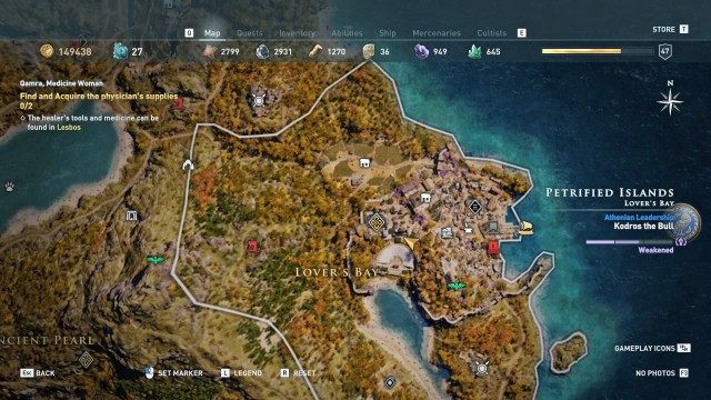 Find and Acquire the physician's supplies 0/2